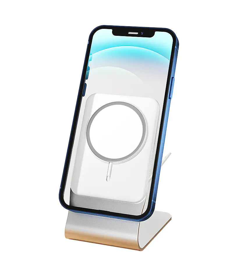 Suporte de Mesa com Carregamento Sem Fio para Celulares